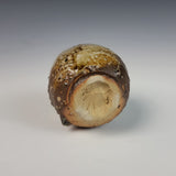 Wood Fired Textured Cup with Ash Glaze #06