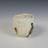 Wood Fired Textured Cup with Ash Glaze #18